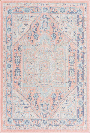 Powder Pink 2' 2 x 3' Whitney Rectangle Area Rug
