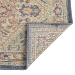 Multicolor 5' 3 x 8' Whitney Rectangle Area Rug Classic Vintage Distressed Look Traditional Persian Inspired Carpet for Home Decor for Sale at Rug Engine