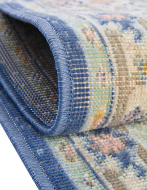 Multicolor 5' x 5' Whitney Round Area Rug