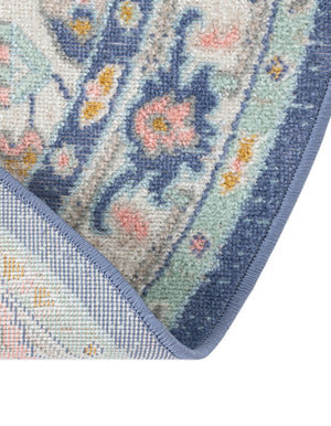 Multicolor 3' 3 x 3' 3 Whitney Round Area Rug Classic Vintage Distressed Look Traditional Persian Inspired Carpet for Home Decor for Sale at Rug Engine