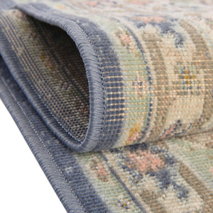 Multicolor 2' x 8' Whitney Runner Area Rug Classic Vintage Distressed Look Traditional Persian Inspired Carpet for Home Decor for Sale at Rug Engine
