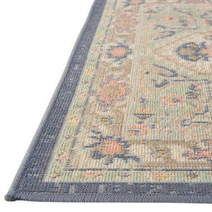 Multicolor 2' x 8' Whitney Runner Area Rug Classic Vintage Distressed Look Traditional Persian Inspired Carpet for Home Decor for Sale at Rug Engine