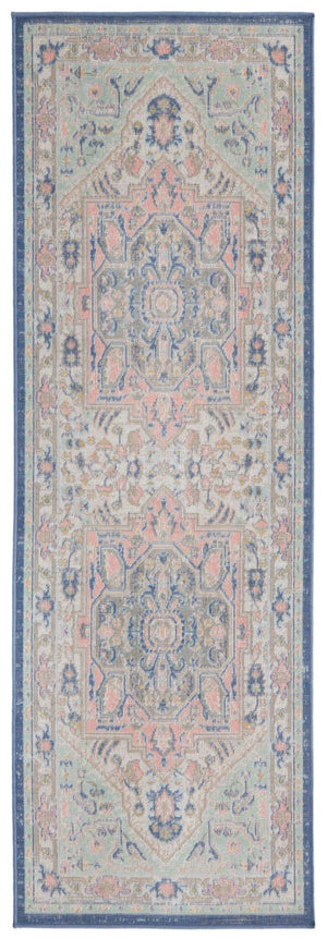 Multicolor 2' x 6' Whitney Runner Area Rug