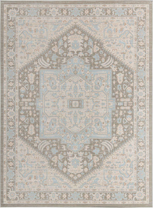 Cloud Gray 9' x 12' Whitney Rectangle Area Rug
