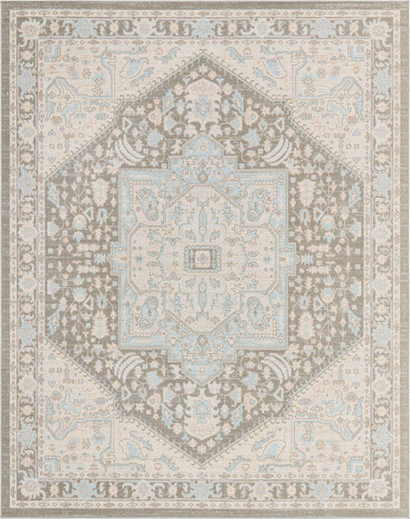 Cloud Gray 7' 10 x 10' Whitney Rectangle Area Rug