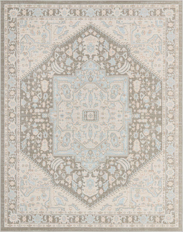 Cloud Gray 7' 10 x 10' Whitney Rectangle Area Rug