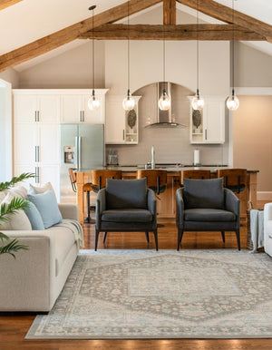 Cloud Gray 10' x 14' Whitney Rectangle Area Rug