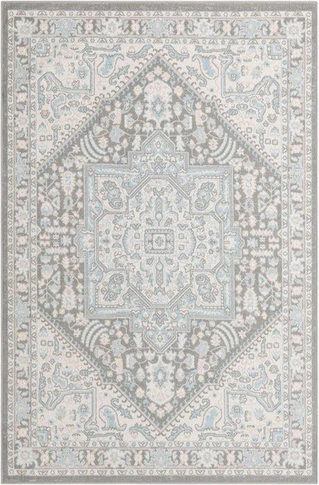 Cloud Gray 5' x 8' Whitney Rectangle Area Rug
