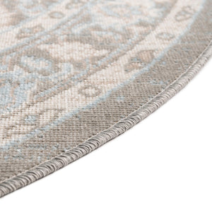 Cloud Gray 8' x 10' Whitney Oval Area Rug