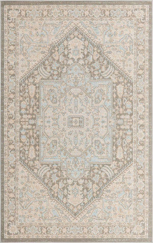 Cloud Gray 4' 1 x 6' 1 Whitney Rectangle Area Rug