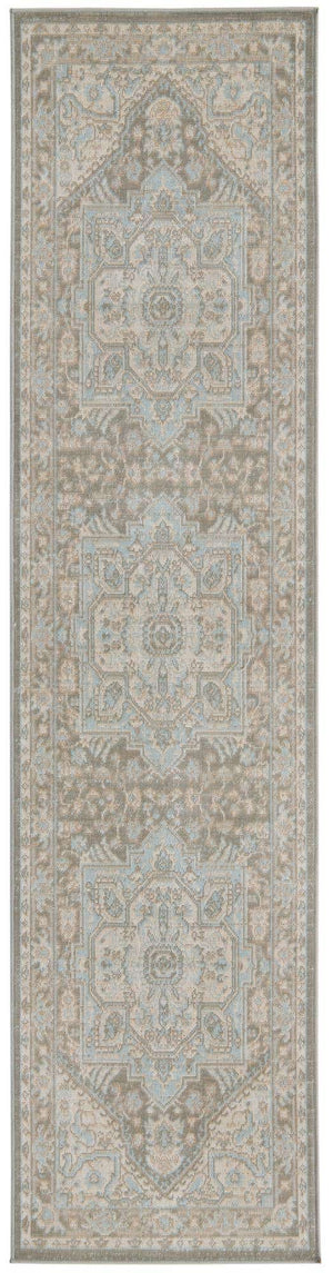 Cloud Gray 2' x 8' Whitney Runner Area Rug