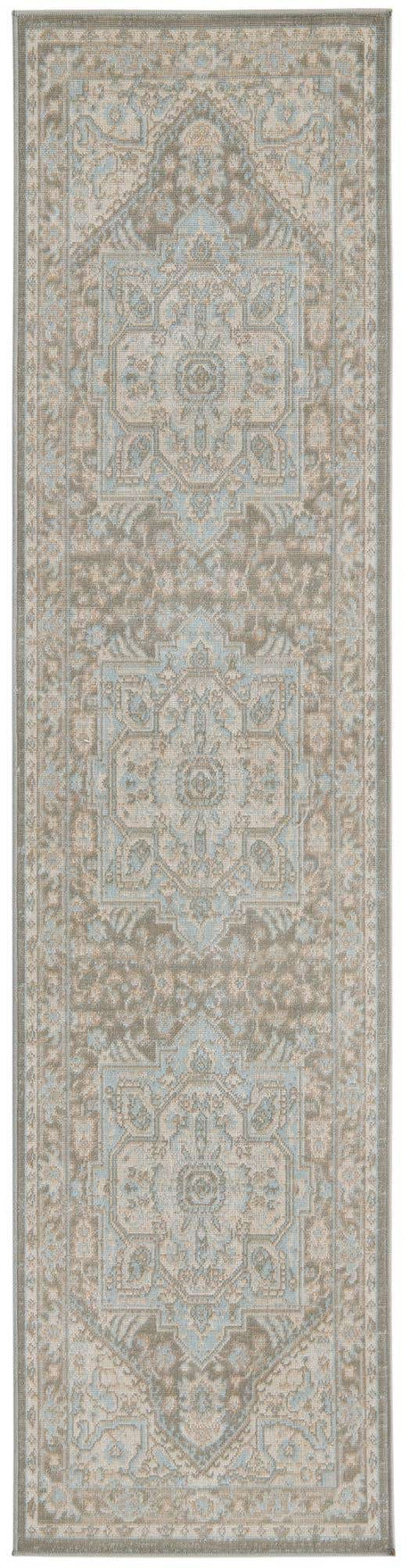 Cloud Gray 2' x 8' Whitney Runner Area Rug