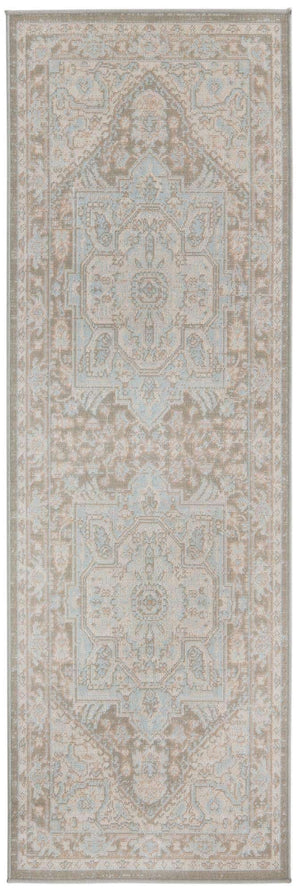 Cloud Gray 2' x 6' Whitney Runner Area Rug