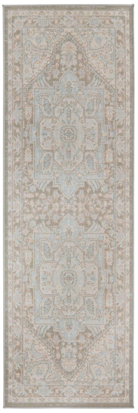 Cloud Gray 2' x 6' Whitney Runner Area Rug