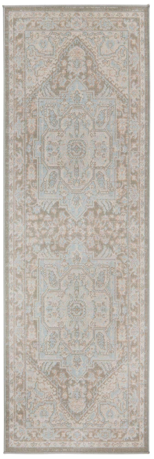 Cloud Gray 2' x 6' Whitney Runner Area Rug