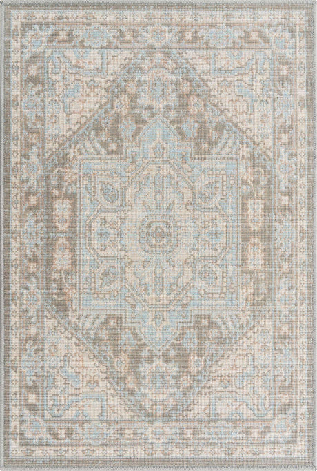 Cloud Gray 2' x 3' 1 Whitney Rectangle Area Rug