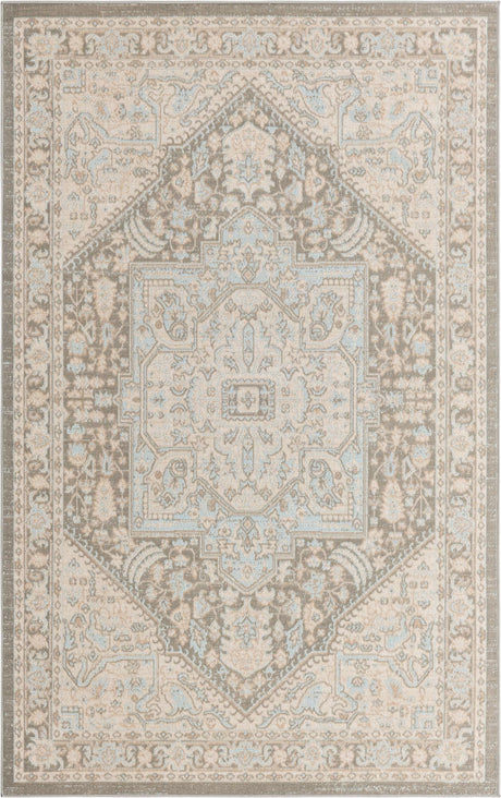 Cloud Gray 1' 4 x 1' 4 Whitney Sample Area Rug