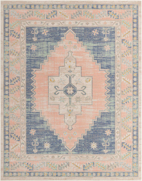 French Blue 10' x 14' Whitney Rectangle Area Rug