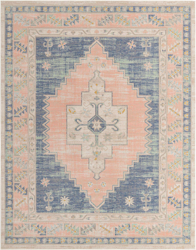 French Blue 10' x 14' Whitney Rectangle Area Rug