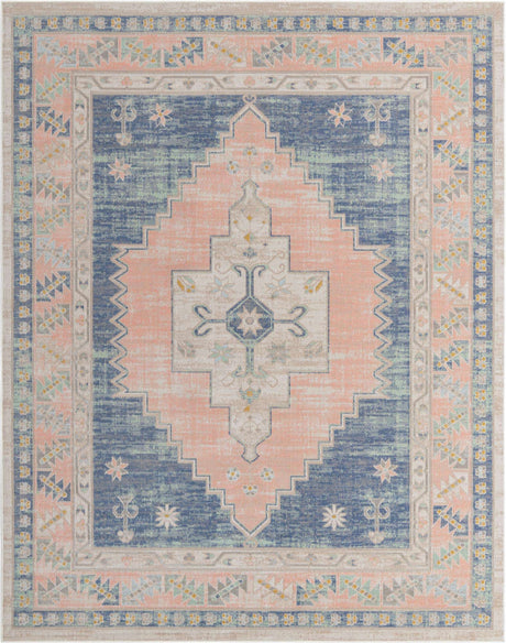 French Blue 7' 10 x 10' Whitney Rectangle Area Rug