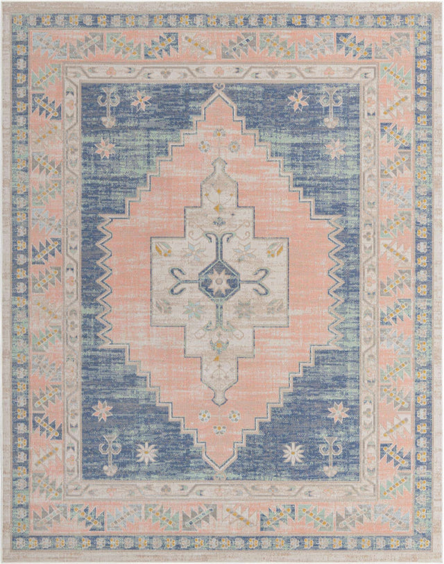 French Blue 7' 10 x 10' Whitney Rectangle Area Rug