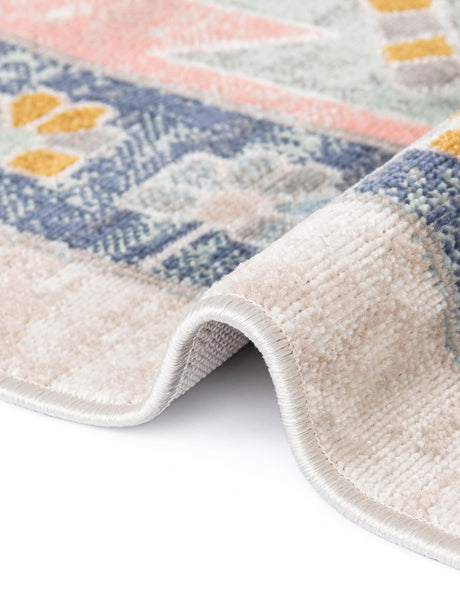 French Blue 8' x 8' Whitney Square Area Rug