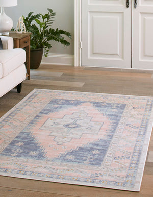 French Blue 1' 4 x 1' 4 Whitney Sample Area Rug