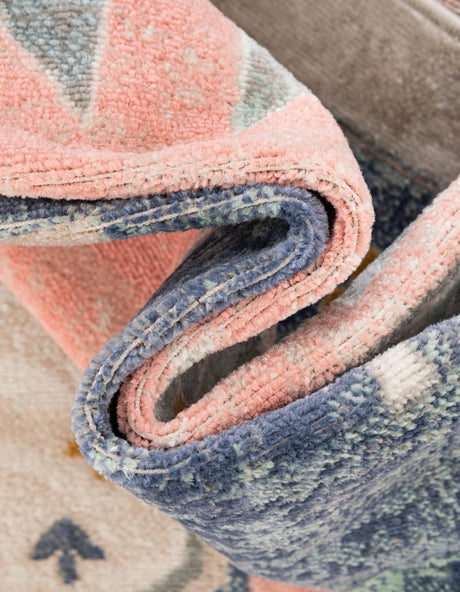 French Blue 12' x 12' Whitney Round Area Rug