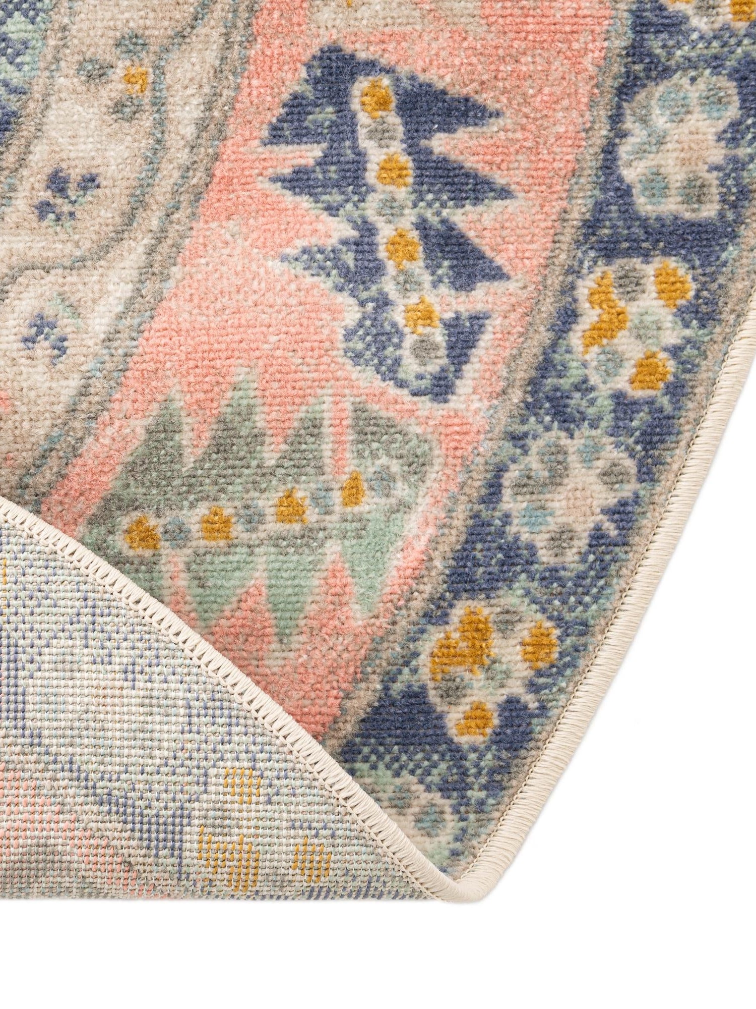 French Blue 3' 3 x 3' 3 Whitney Round Area Rug