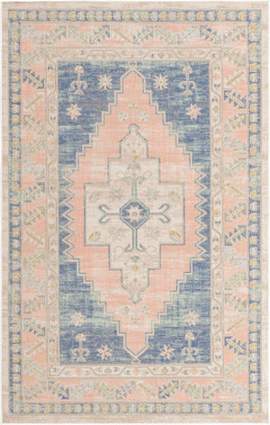 French Blue 4' x 6' Whitney Rectangle Area Rug