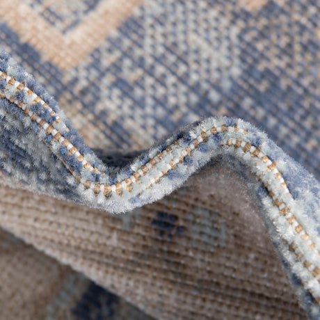 Sky blue 9' x 12' Whitney Rectangle Area Rug