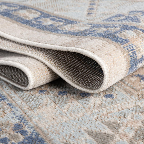 Sky blue 2' x 6' Whitney Runner Area Rug