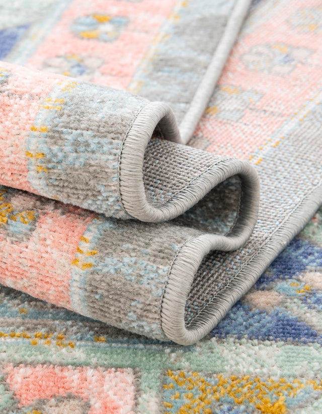 Pink 4' x 4' Whitney Square Area Rug