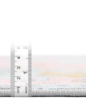 Pink 3' x 5' 3 Whitney Oval Area Rug