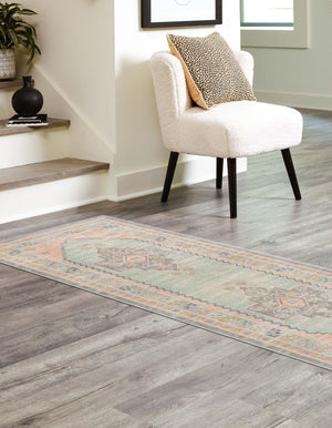 Pink 2' x 8' Whitney Runner Area Rug