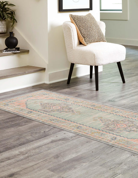 Pink 2' 7 x 12' Whitney Runner Area Rug