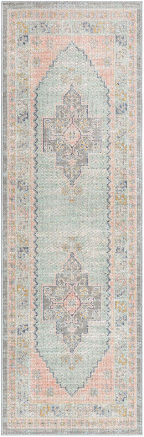 Pink 2' x 6' Whitney Runner Area Rug