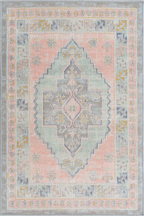 Pink 2' 2 x 3' Whitney Rectangle Area Rug