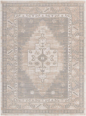 Mink 9' x 12' Whitney Rectangle Area Rug Classic Vintage Distressed Look Traditional Persian Inspired Carpet for Home Decor for Sale at Rug Engine