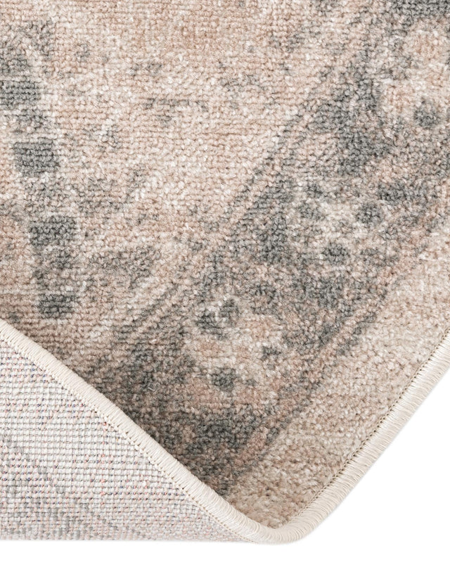 Mink 8' x 10' Whitney Oval Area Rug Classic Vintage Distressed Look Traditional Persian Inspired Carpet for Home Decor for Sale at Rug Engine