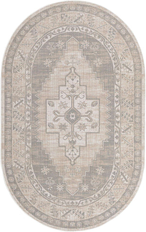 Mink 5' x 8' Whitney Oval Area Rug