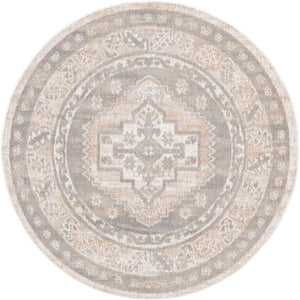 Mink 3' 3 x 3' 3 Whitney Round Area Rug