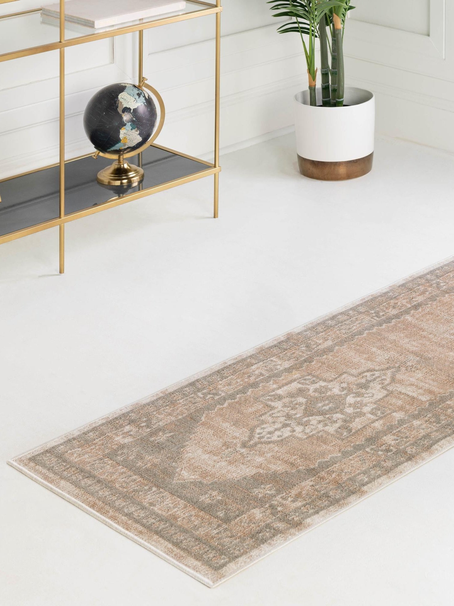 Mink 2' 7 x 10' Whitney Runner Area Rug