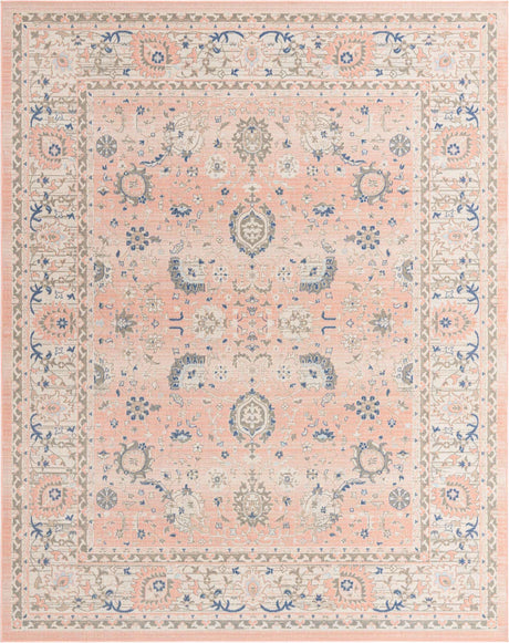 Powder Pink 8' x 10' Whitney Rectangle Area Rug