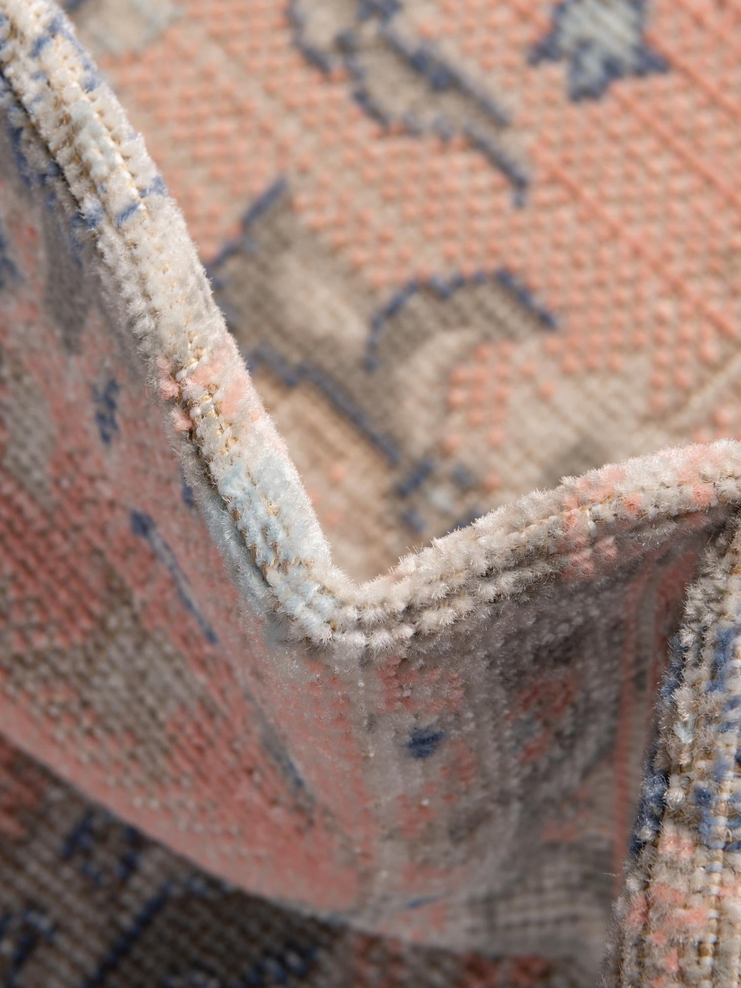 Powder Pink 8' x 10' Whitney Rectangle Area Rug Classic Vintage Distressed Look Traditional Persian Inspired Carpet for Home Decor for Sale at Rug Engine