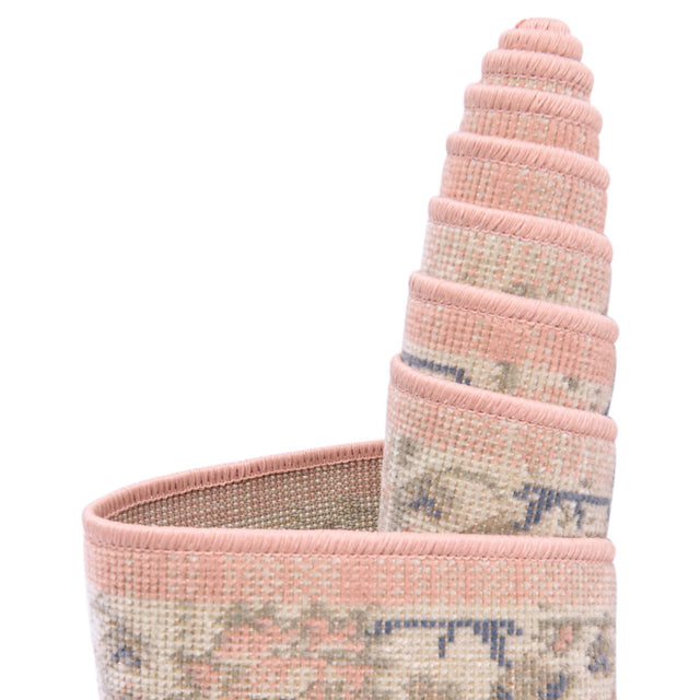 Powder Pink 5' 3 x 8' Whitney Rectangle Area Rug