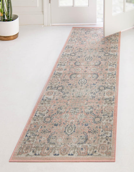 Powder Pink 2' x 6' Whitney Runner Area Rug