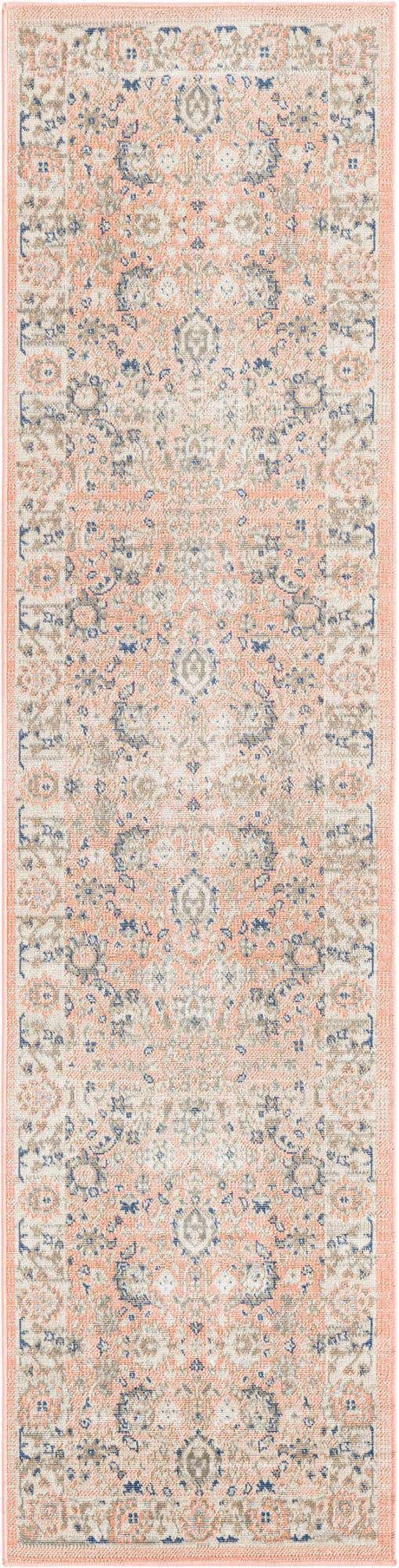Powder Pink 2' x 8' Whitney Runner Area Rug