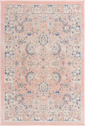 Powder Pink 2' 2 x 3' 1 Whitney Rectangle Area Rug