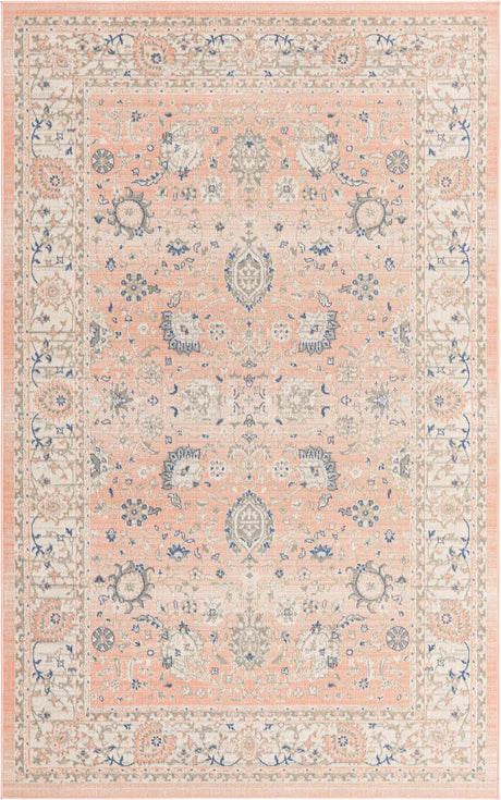 Powder Pink 1' 4 x 1' 4 Whitney Sample Area Rug